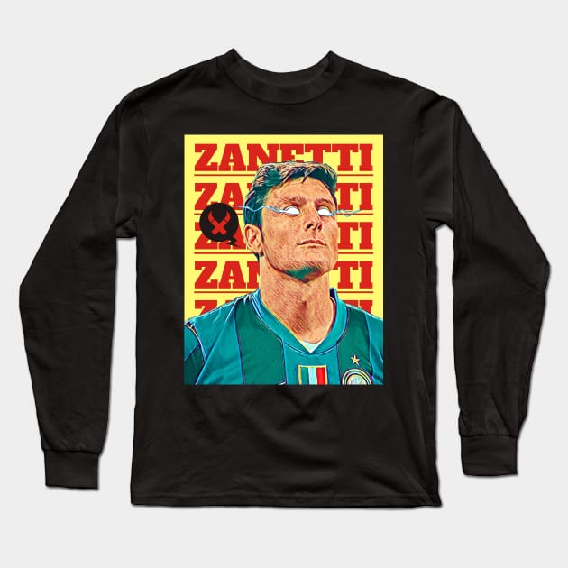 Nerazzurri Legend Long Sleeve T-Shirt by MUVE